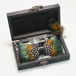 Jack & Miles Feather Bow Tie